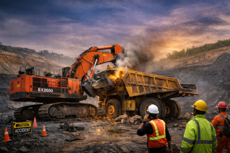 Kecelakaan Giant Excavator EX 2600 Seharga USD 3,500,000 di Tambang Batubara Kalimantan Timur: Bagaimana L&G Memastikan Klaim Asuransi Cair