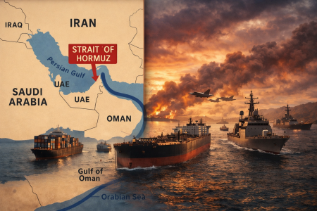 Perang AS–Israel dengan Iran dan Risiko Gangguan Pengiriman Barang di Jalur Selat Hormuz