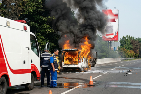 Kendaraan Listrik Terbakar di Tol JORR 2026: Risiko Teknologi Baru dan Strategi Asuransi yang Wajib Dipahami