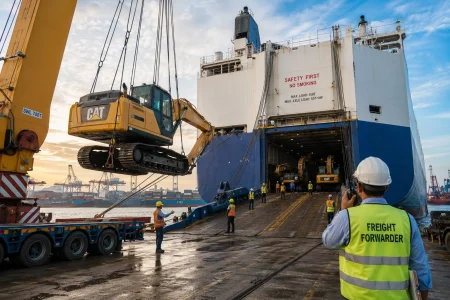 Freight Forwarder Liability vs Marine Cargo Insurance: Mengapa Pengiriman Alat Berat Membutuhkan Keduanya?