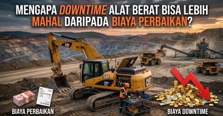 Downtime Alat Berat: Kerugian yang Sering Lebih Besar dari Harga Kerusakan